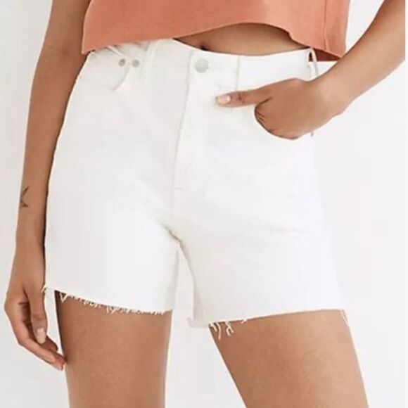 NWT Madewell High-Rise Denim Shorts sz 28 - Picture 1 of 7